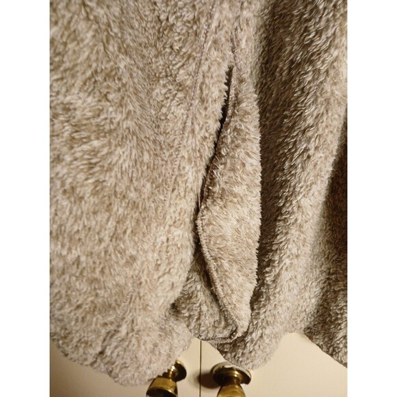 Cuddl Duds Super Soft Fuzzy Cardigan W/Pockets Light Brown Womens Large Soft - Picture 11 of 16